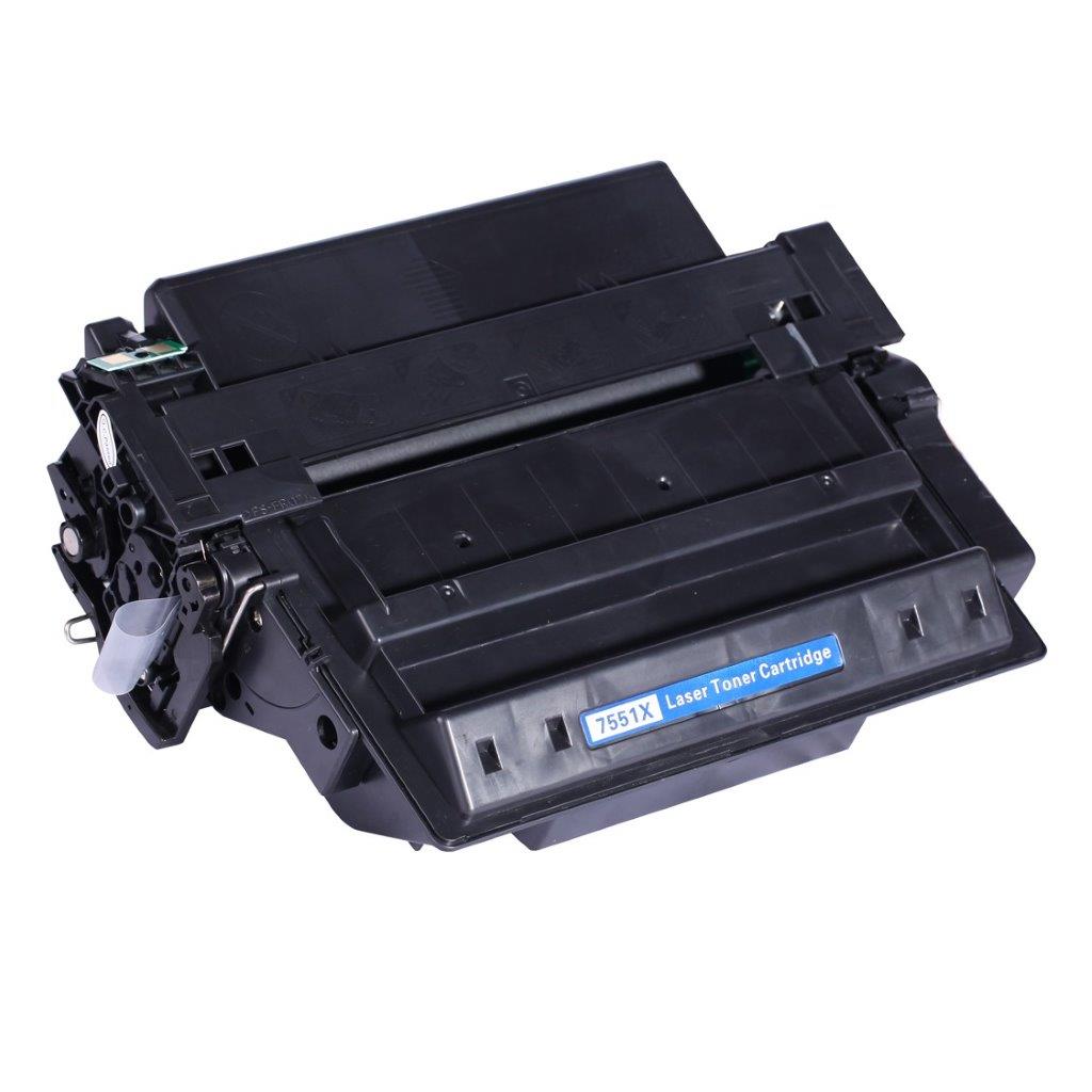 LaserJet-värikasetti HP 51X / Q7551X  - Musta väri