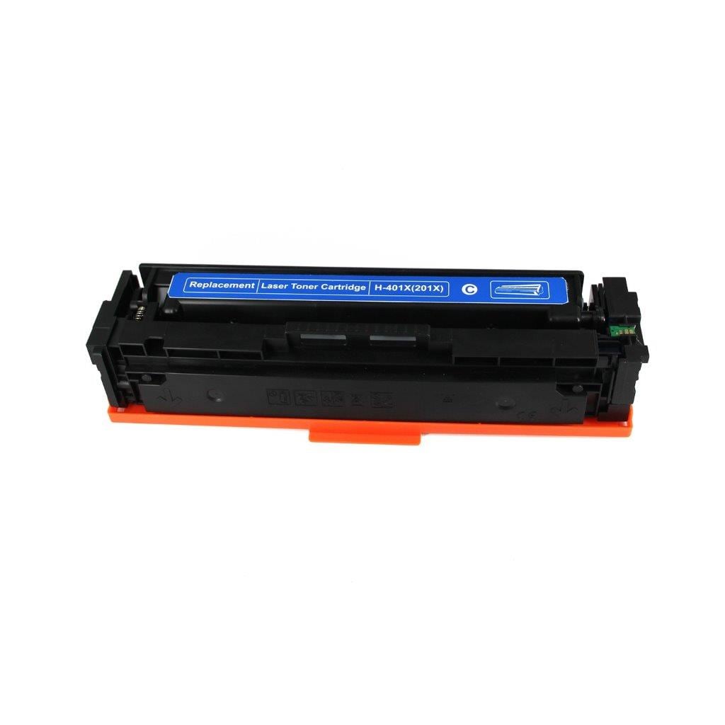 Laserkasetti HP 201X / CF401X - Cyan väri