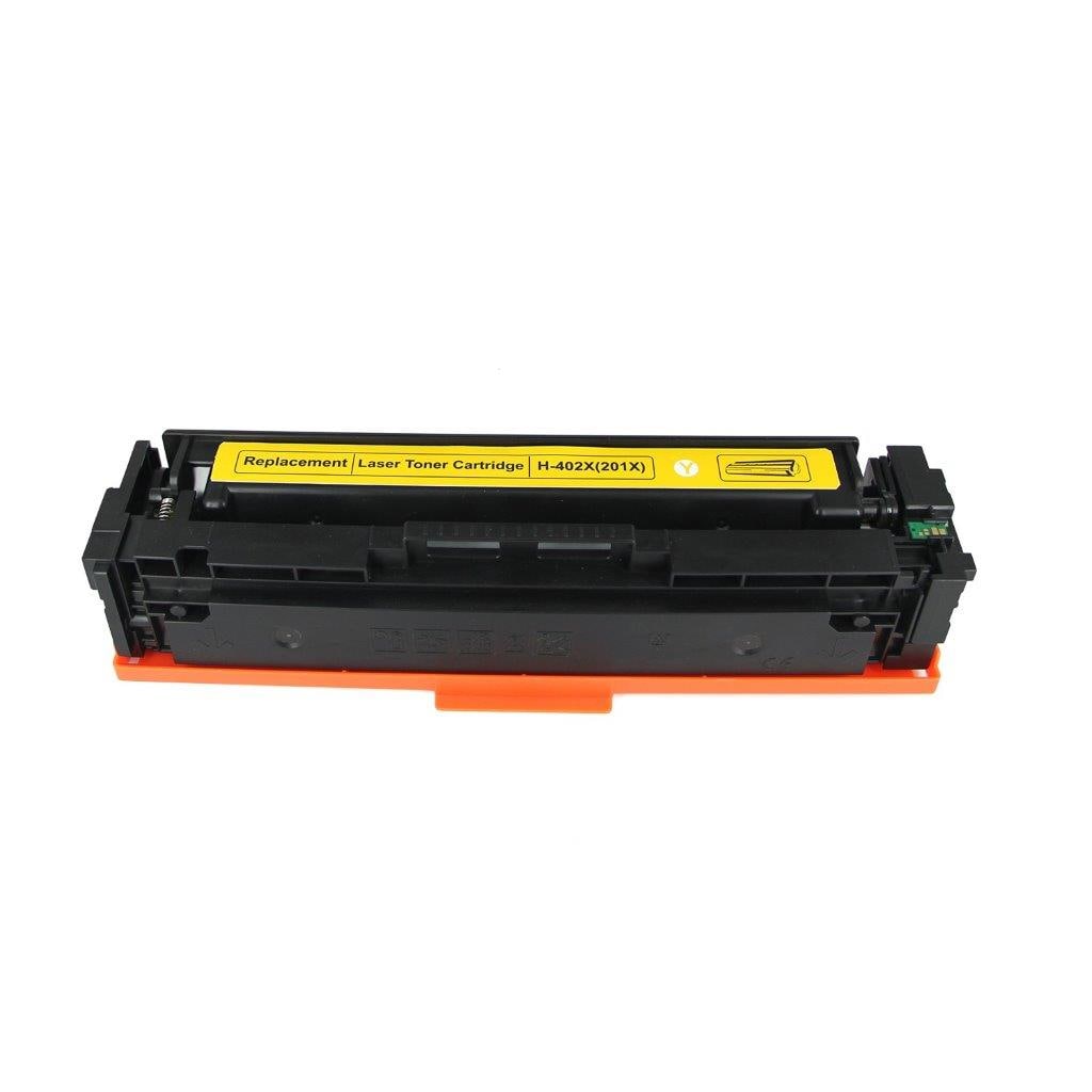 Laserkasetti HP 201X / CF402X - Keltainen väri