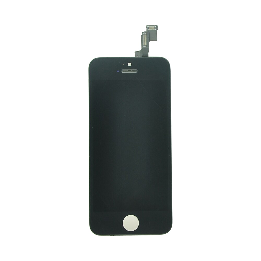 iPhone 5S LCD + Touch Display Musta - Täydellinen