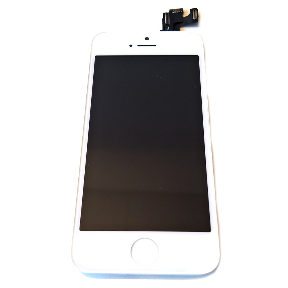 iPhone 5S LCD + Touch Display Valkoinen - Täydellinen