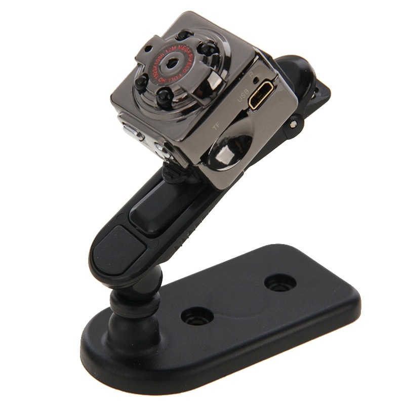 Vakoilu kamera Mini Full HD 1080P 30fps DV IR Sensoriohjattu