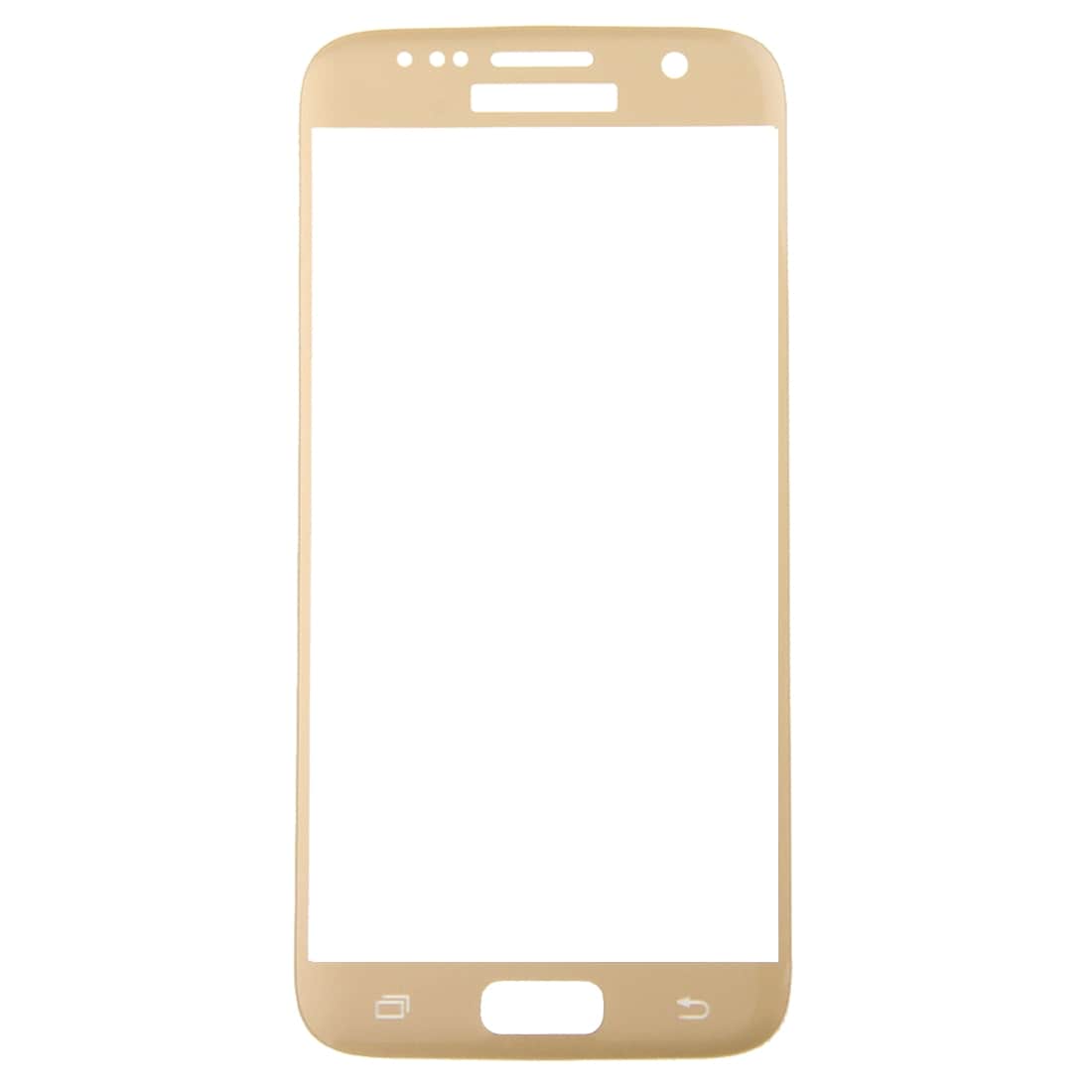 Lasisuoja Samsung Galaxy S7 - Kulta