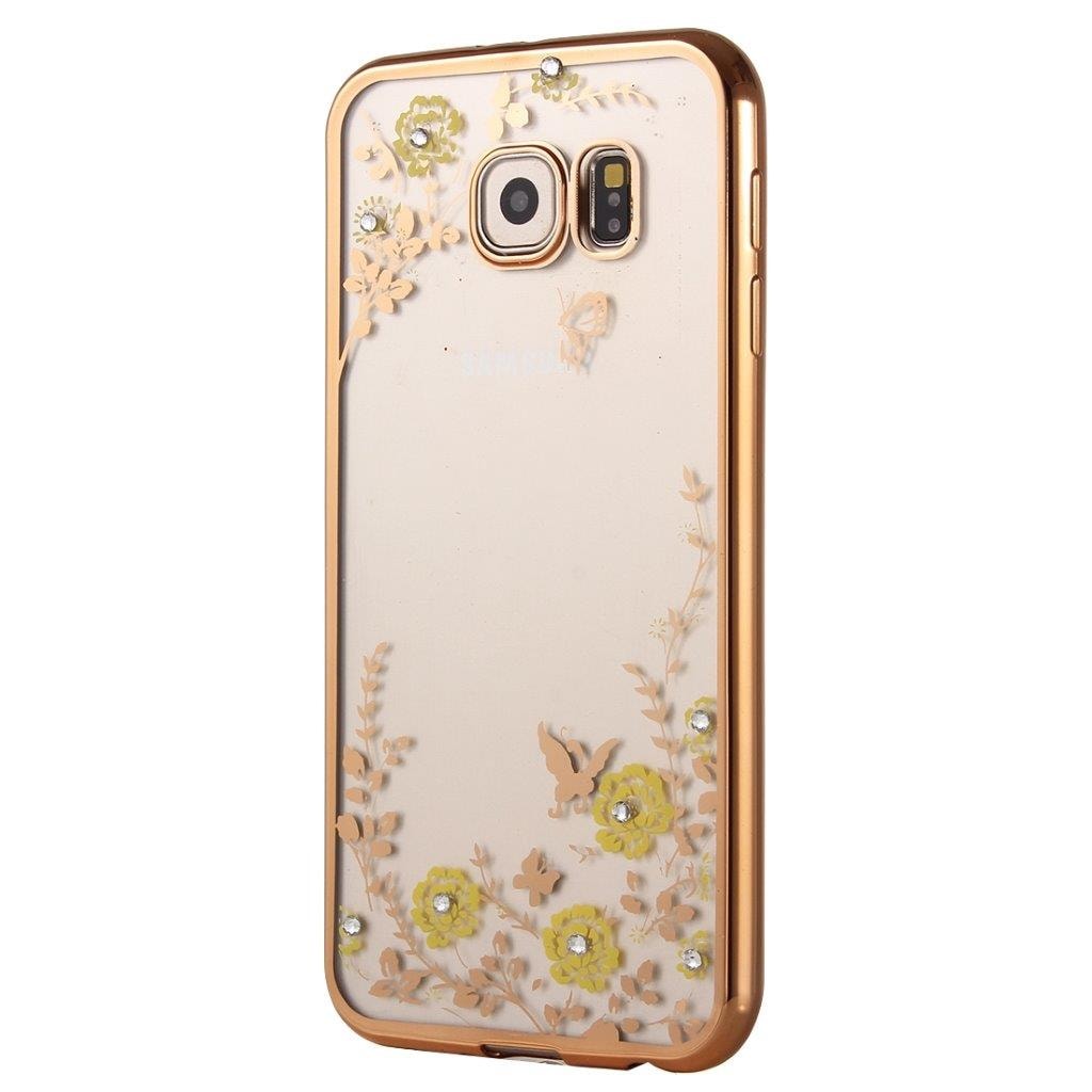 Kuori Samsung Galaxy A5 2016 / A510 - Gold Flower
