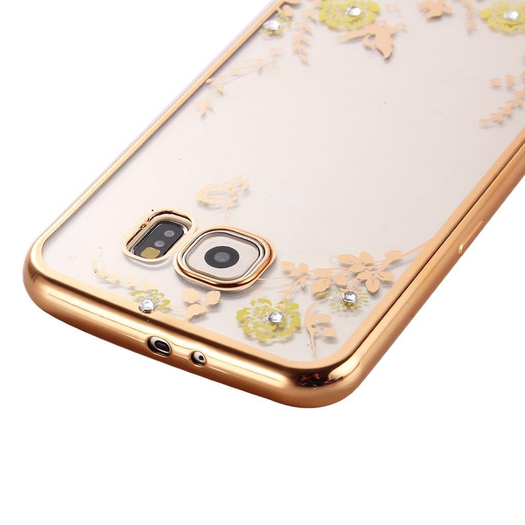 Kuori Samsung Galaxy A5 2016 / A510 - Gold Flower