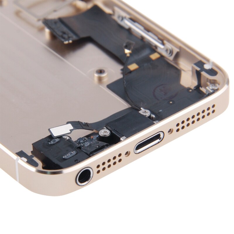 Täydellinen kuori iPhone 5S - Kulta