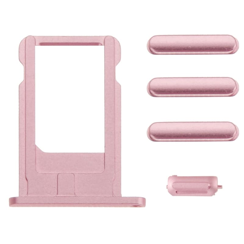 Täydellinen Kuori iPhone 6 Plus näppäimillä -  Pinkki