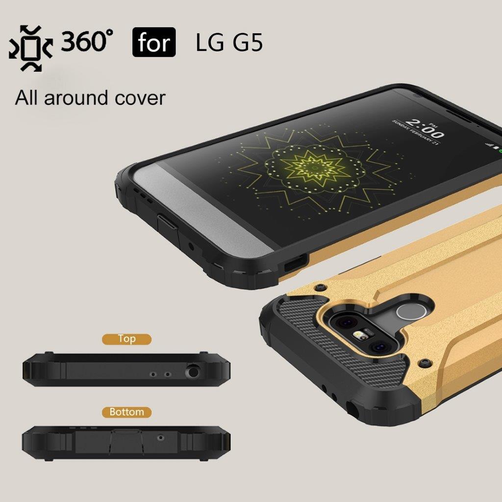 Matkapuhelimen kuori Armor LG G5 Kulta