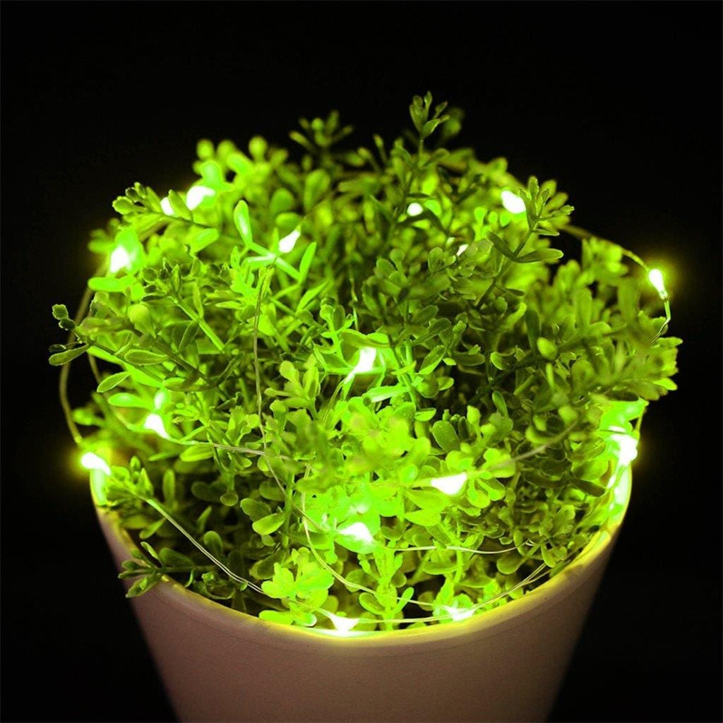 LED Valonauha 3m Paristokäyttöinen - Vihreä valo