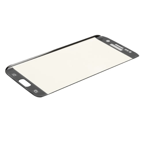 Kaareva Näytönsuoja lasia Samsung Galaxy S7 Edge - Hopea