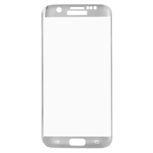 Kaareva Lasisuoja Samsung Galaxy S7 Edge - Hopea