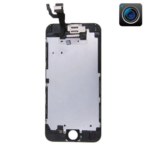 iPhone 6S LCD + Touch Display Näyttö kameralla ja kehyksellä - Musta väri