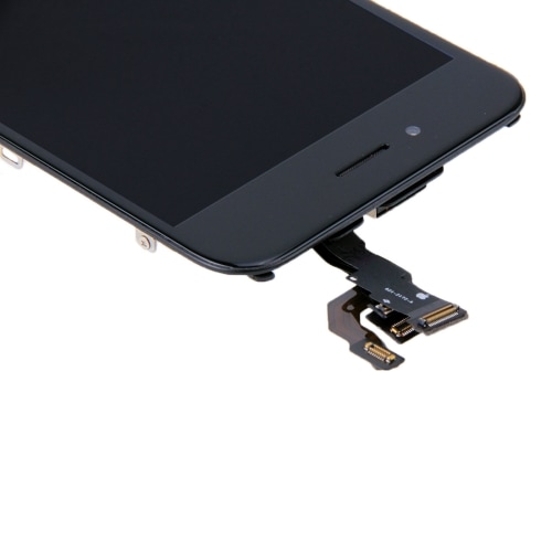 iPhone 6S LCD + Touch Display Näyttö kameralla ja kehyksellä - Musta väri