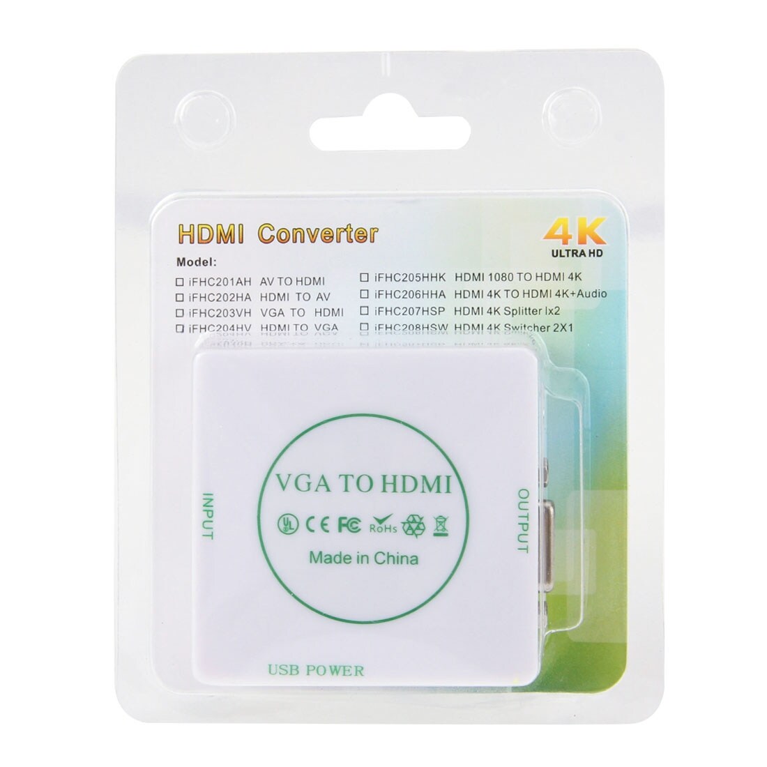 VGA - HDMI adapteri - Ultra HD 4K