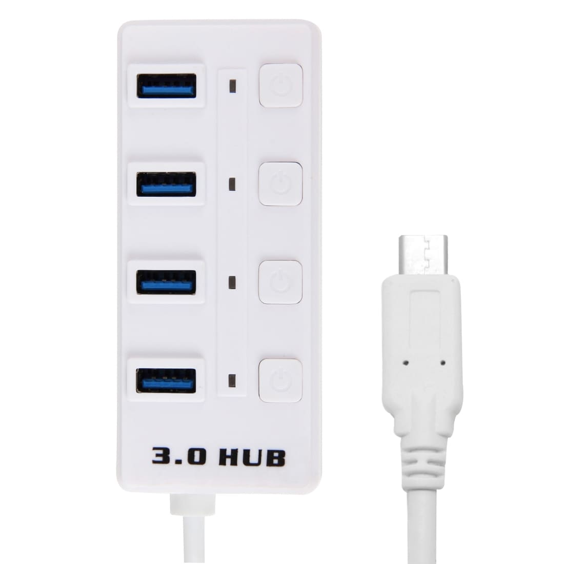 USB Hub 3.1 Tyyppi-C - 4 porttinen 10 Gbps