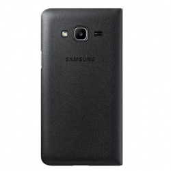 Samsung Flip kotelo EF-WJ320PB Galaxy J3 Musta