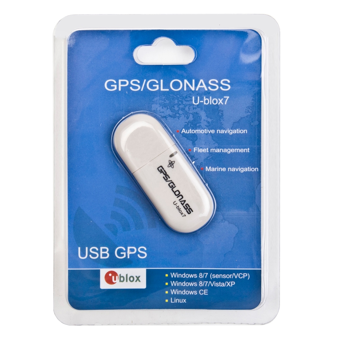 GPS vastaanotin USB A-GPS