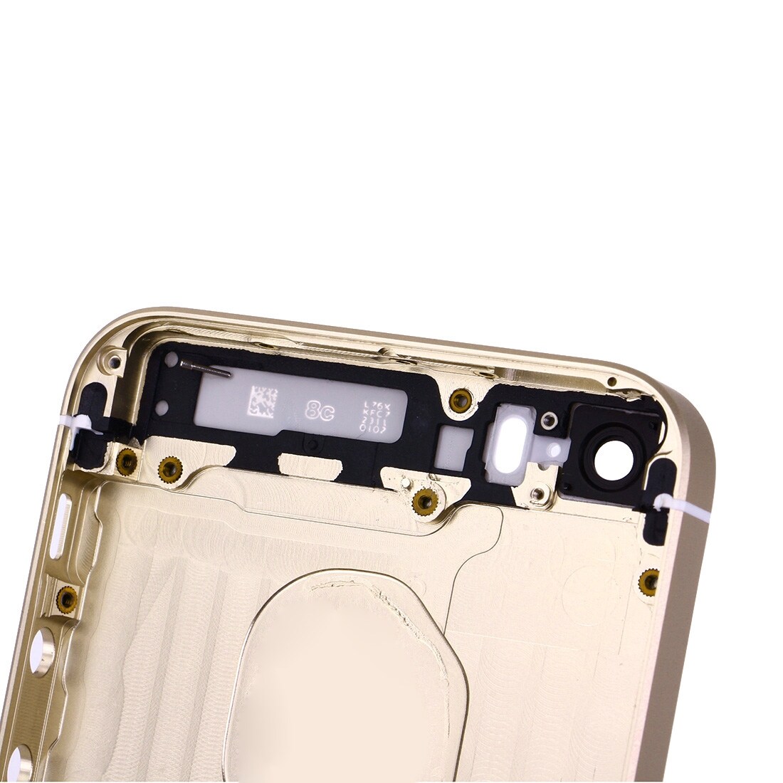Täydellinen kuorenvaihto iPhone SE - Kulta