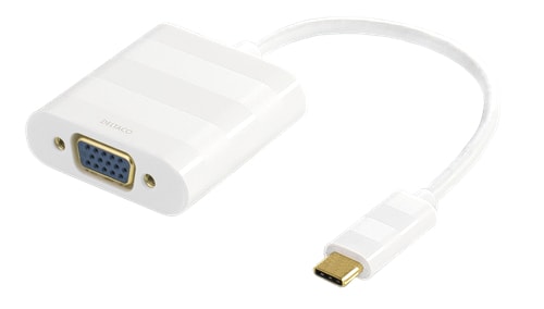 USB 3.1 - VGA adapteri, Tyyppi C uros - VGA naaras