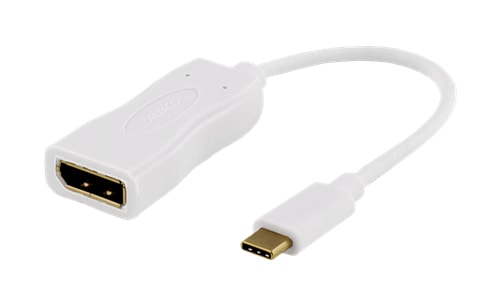 USB 3.1 - DP adapteri, Tyyppi C uros - DP naaras 4K