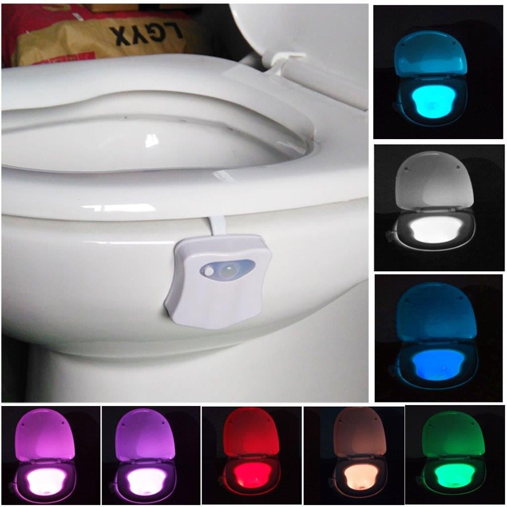 Kylpyhuoneen valaisin 8 väriä LED