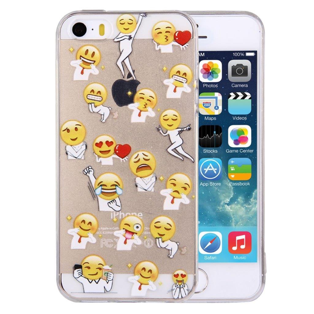 Emoji-kuori iPhone 5 & 5s & SE