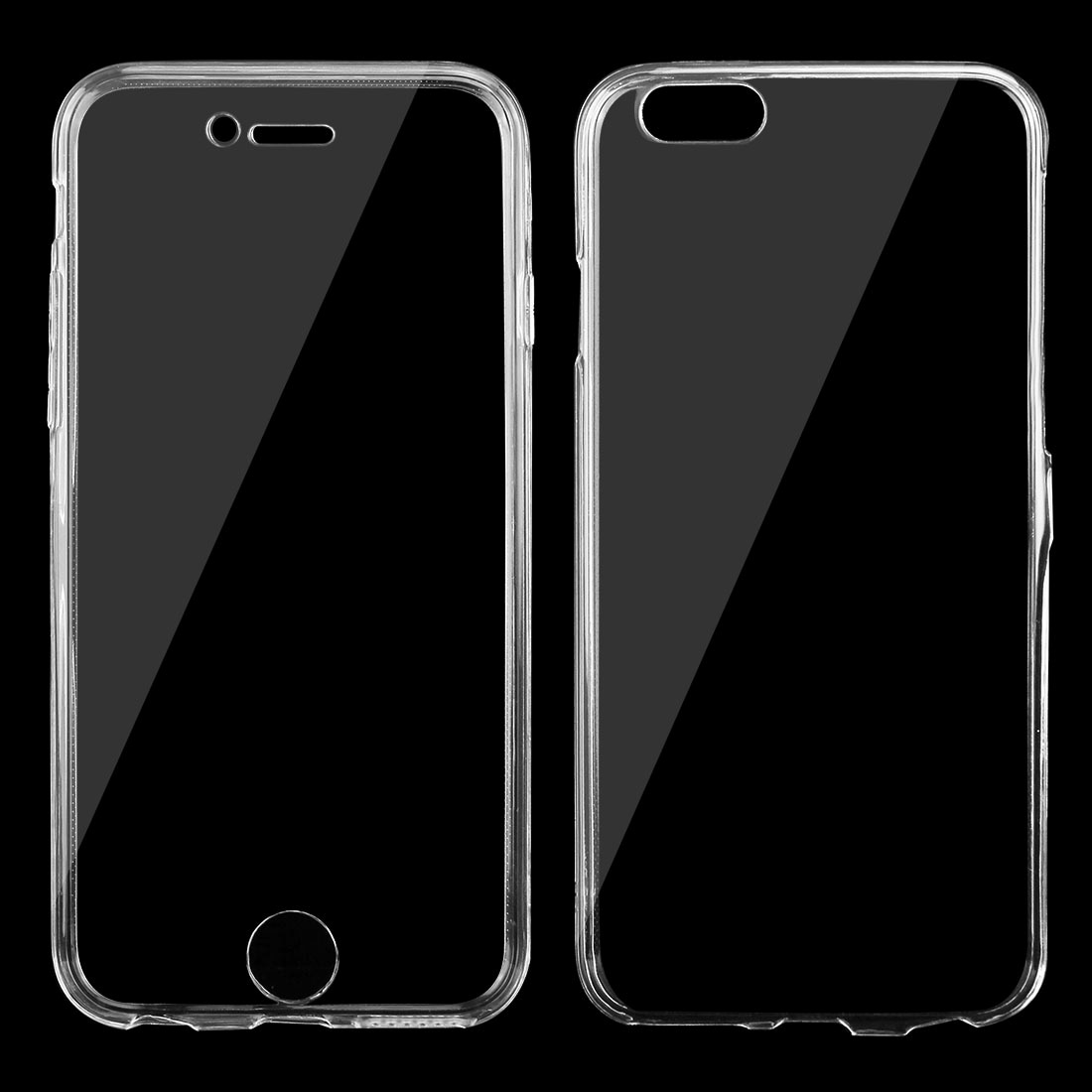 Full Body kuori iPhone 6 Plus & 6s Plus - Transparent