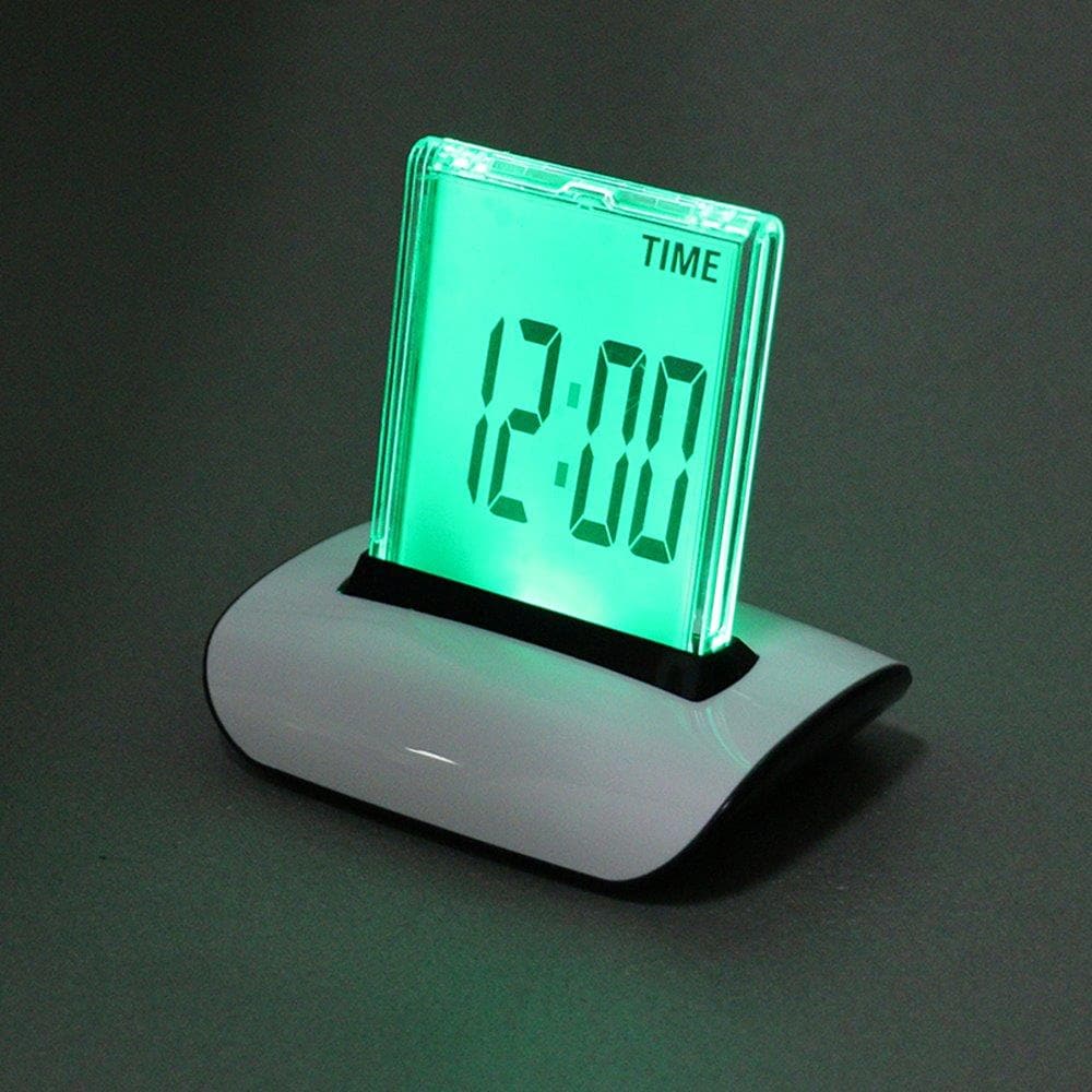 Digitaalinen Herätyskello - 7 värin LCD