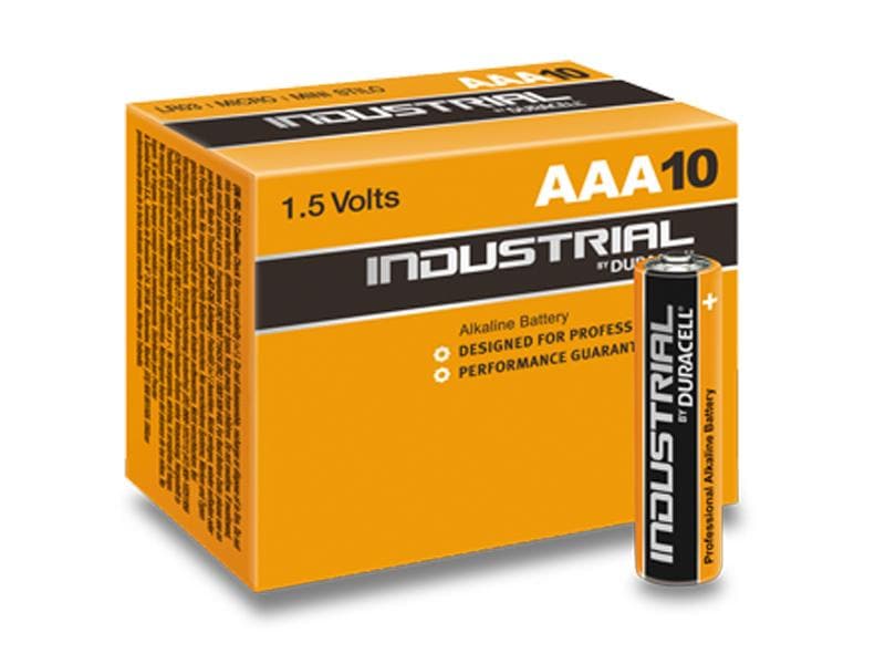 Duracell INDUSTRIAL MN2400/LR03 Micro AAA Akku 10-pakkaus