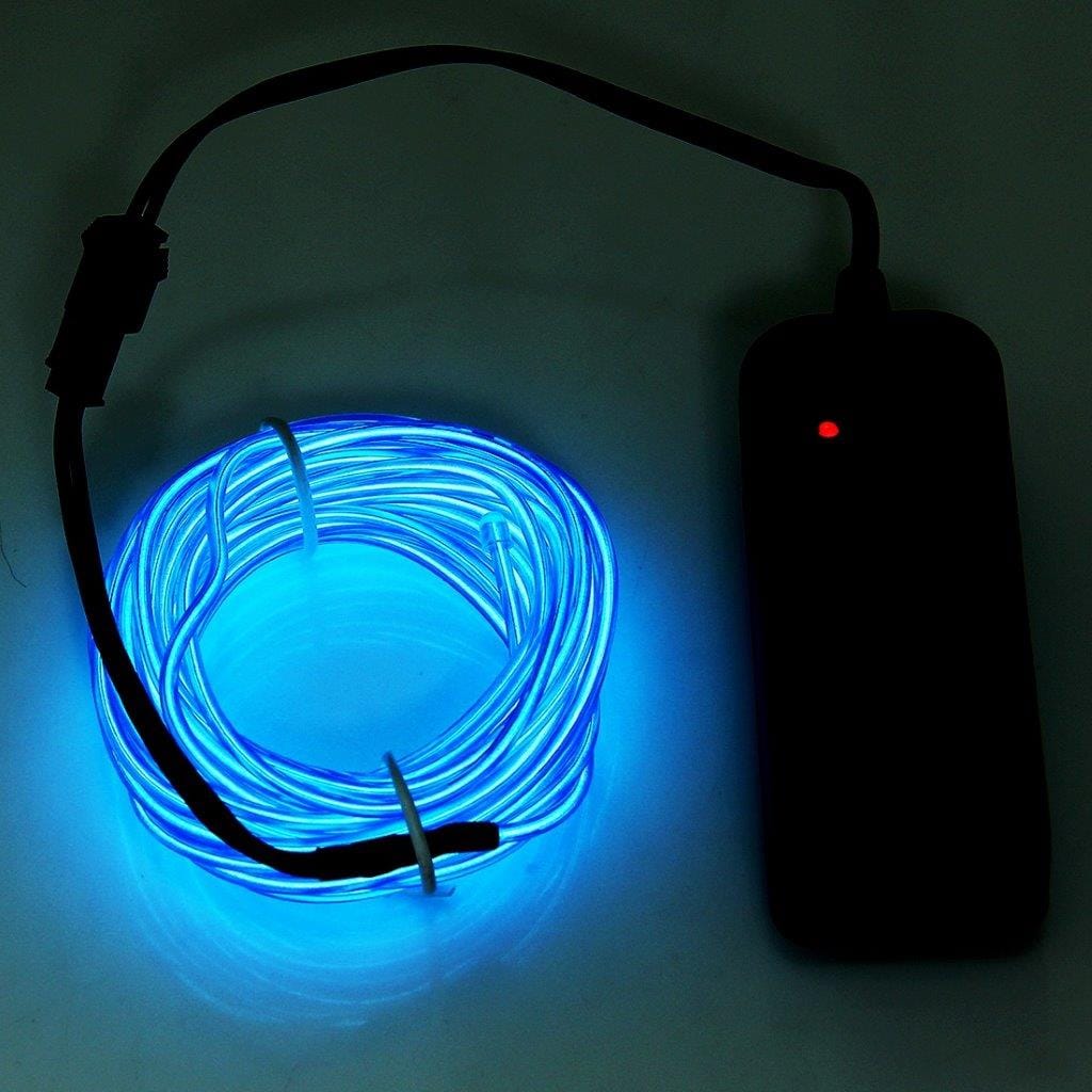 Paristokäyttöinen sininen LED-nauha 5 metriä