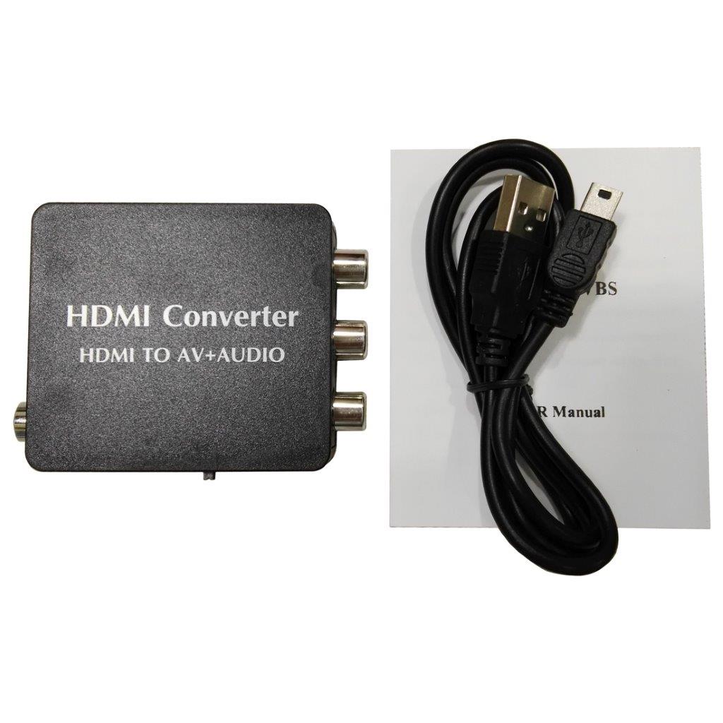 HDMI AV/Scart adapter + Audio Splitter