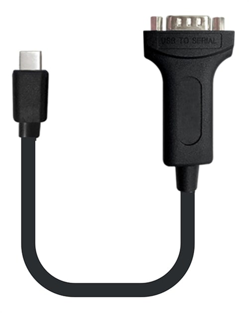 USB-C Sarjakaapeliin RS-232