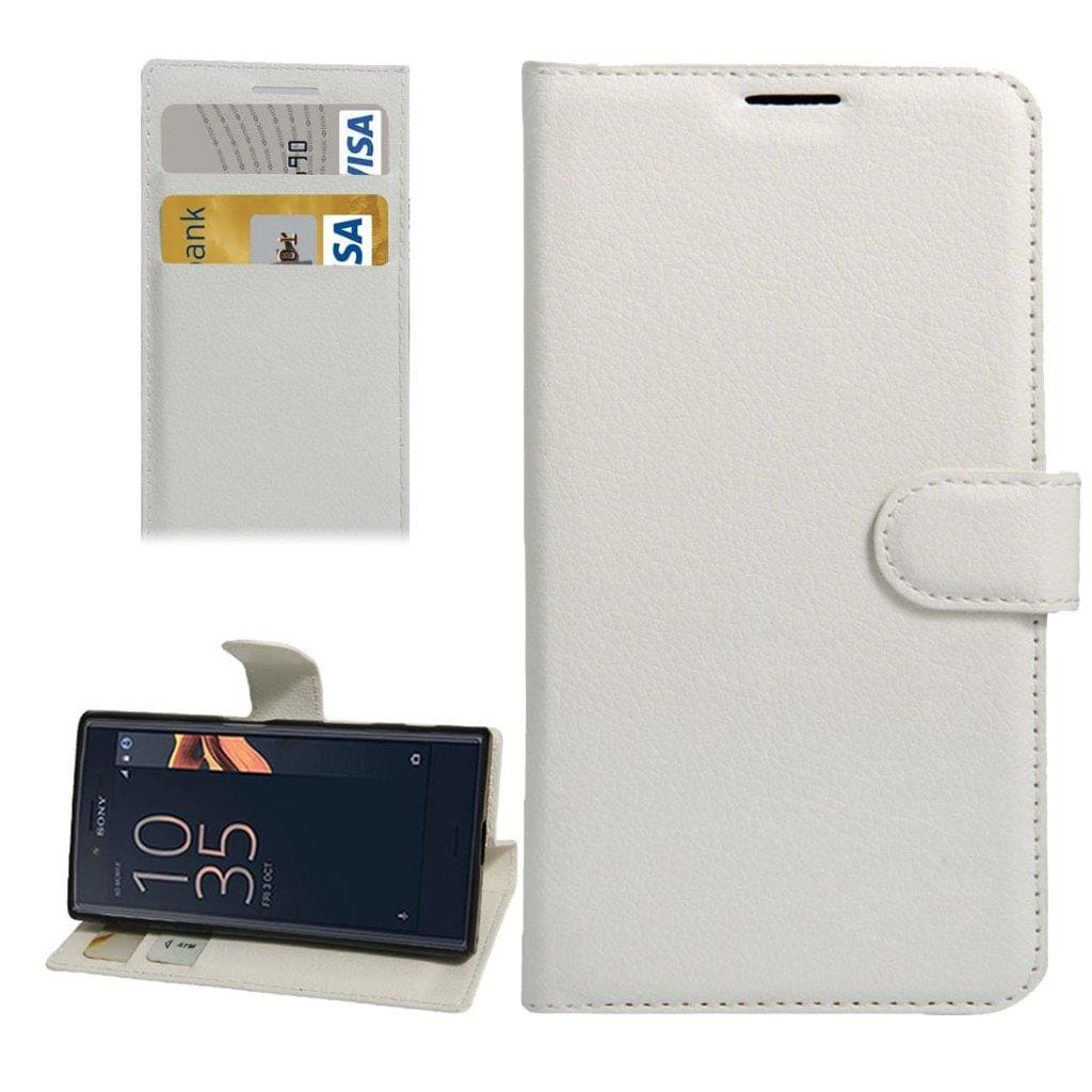 Kotelo telineellä ja korttipaikoilla Sony Xperia X Compact