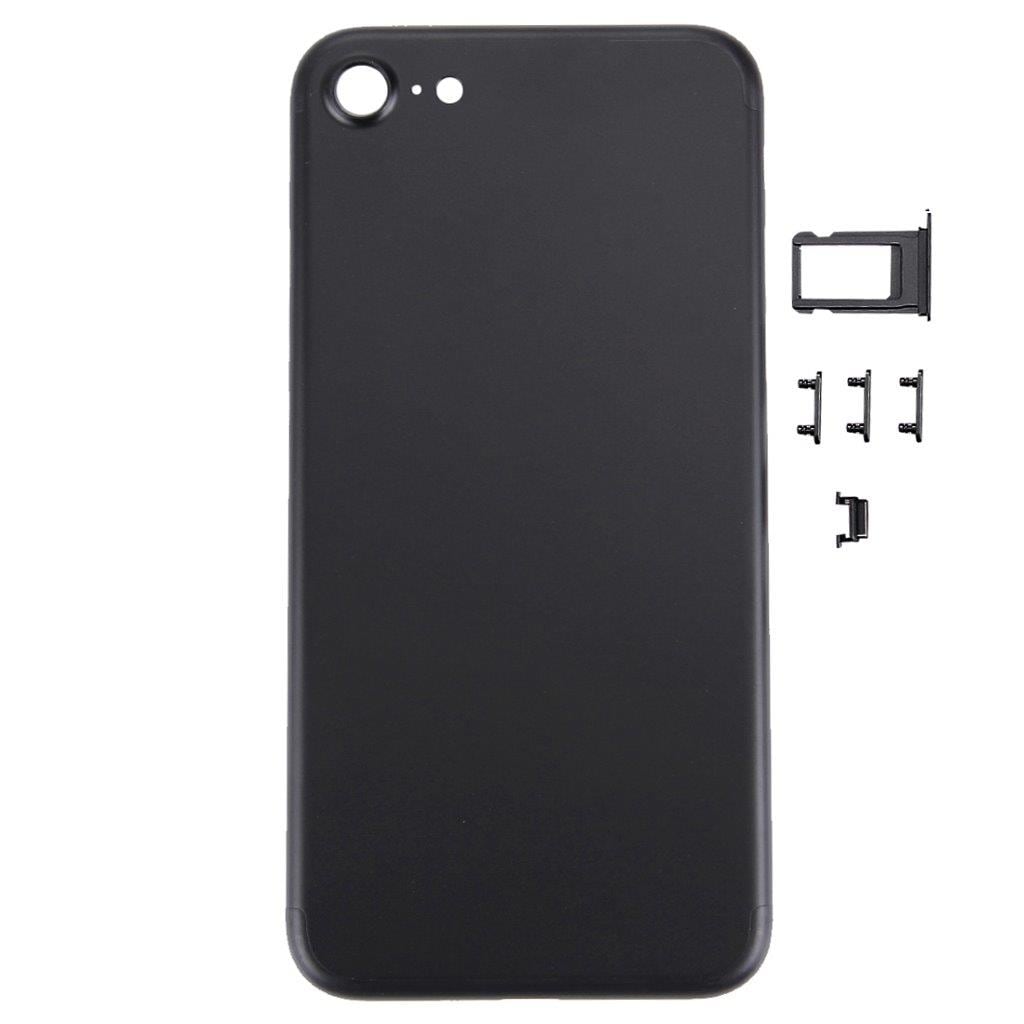 Täydellinen vaihtokuori iPhone 7 - Musta väri