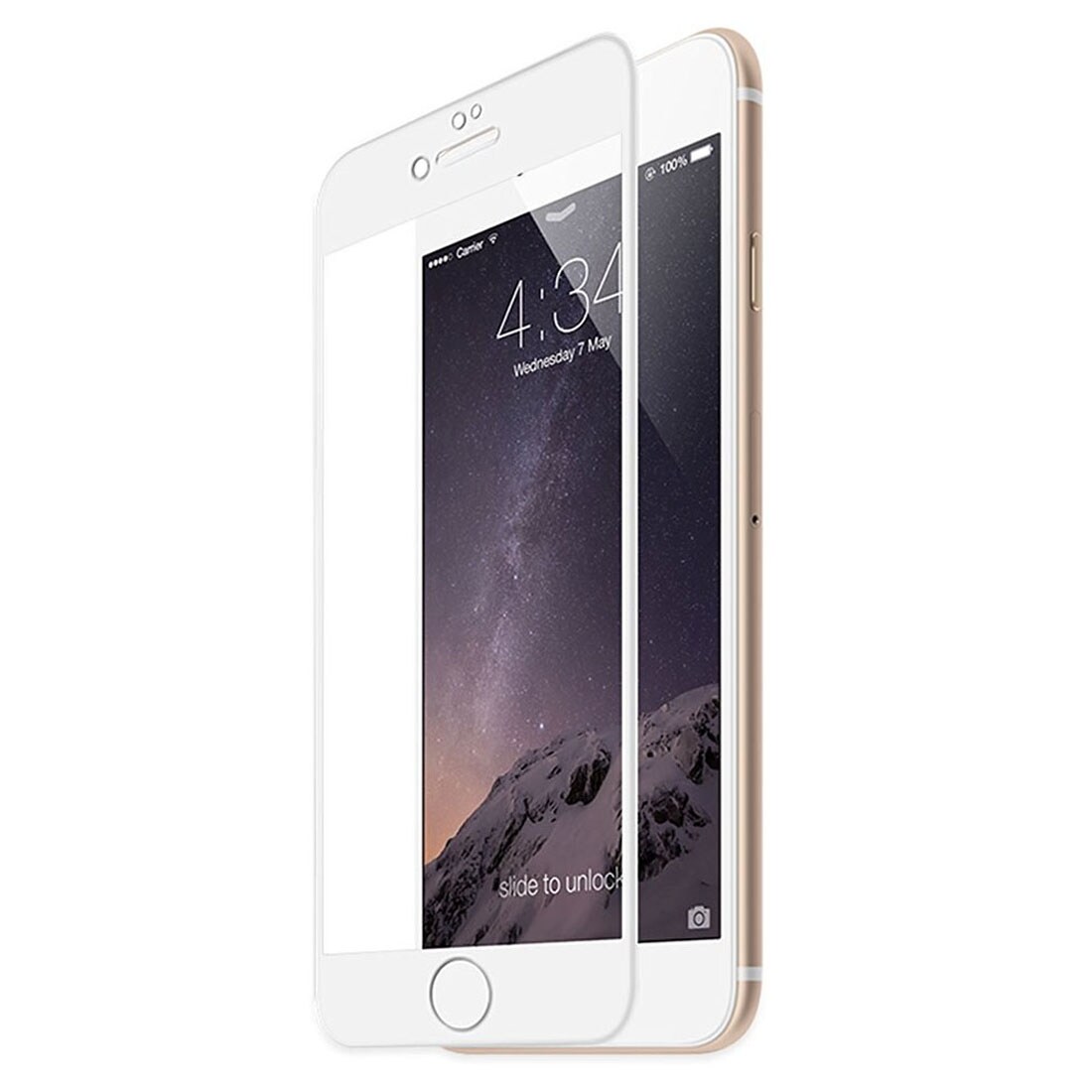 iPhone 7 Ultra ohut näytönsuoja lasia, joka kattaa koko näytön