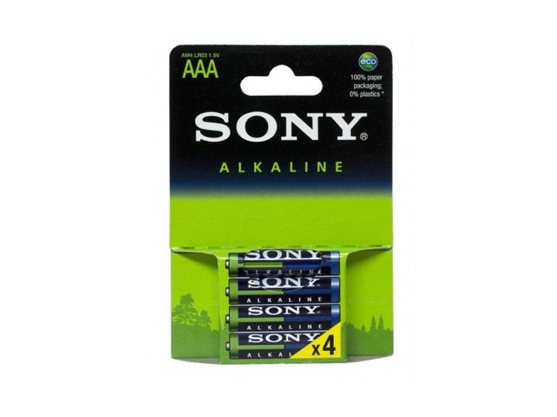 Sony Alkaline AAA-Paristot - 4-pakkaus