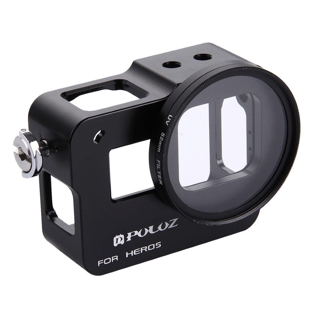 Alumiinikuori GoPro 5 52mm UV Linssillä