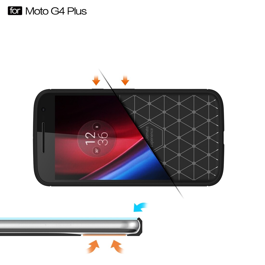 Matkapuhelimen kuori Motorola Moto G Plus