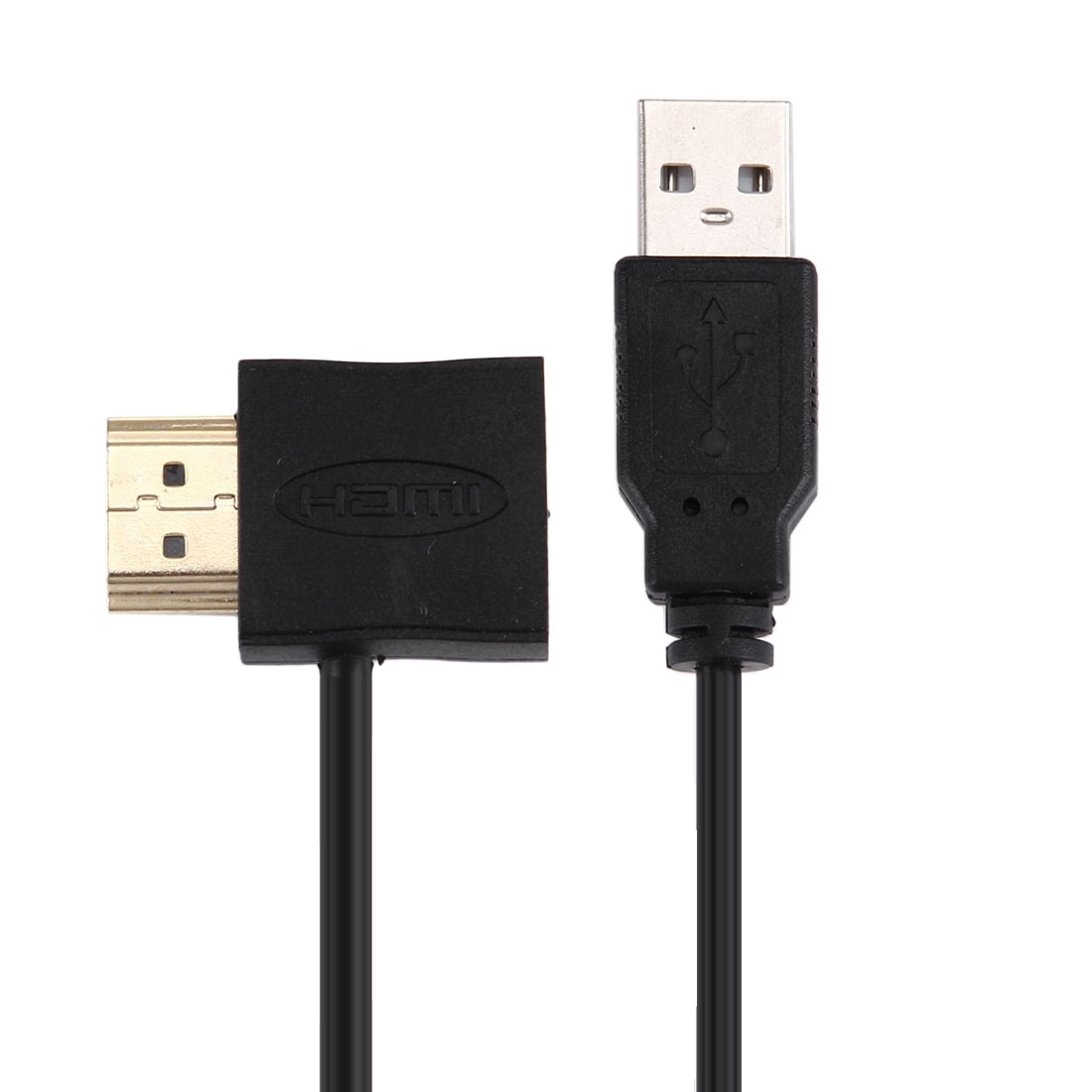 Adapteri HDMI naaras + HDMI uros USB 2.0 Uros