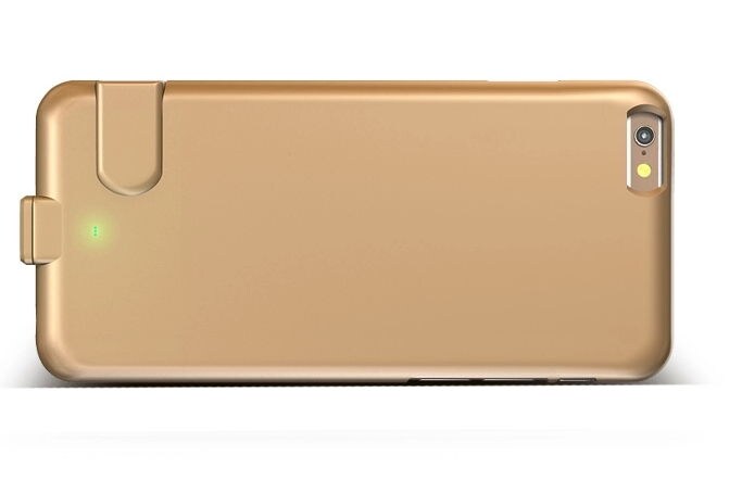 Akun kuori / Akkukotelo iPhone 6 - Rose Gold