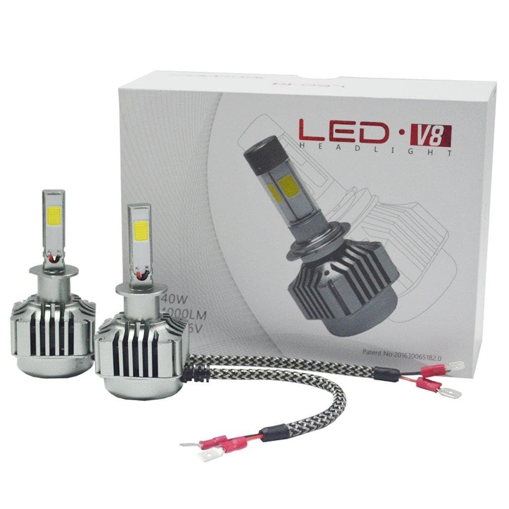 Led-ajovalot H1 36W 4800LM 6000K  - 2Pakkaus Headlight Lamppuja