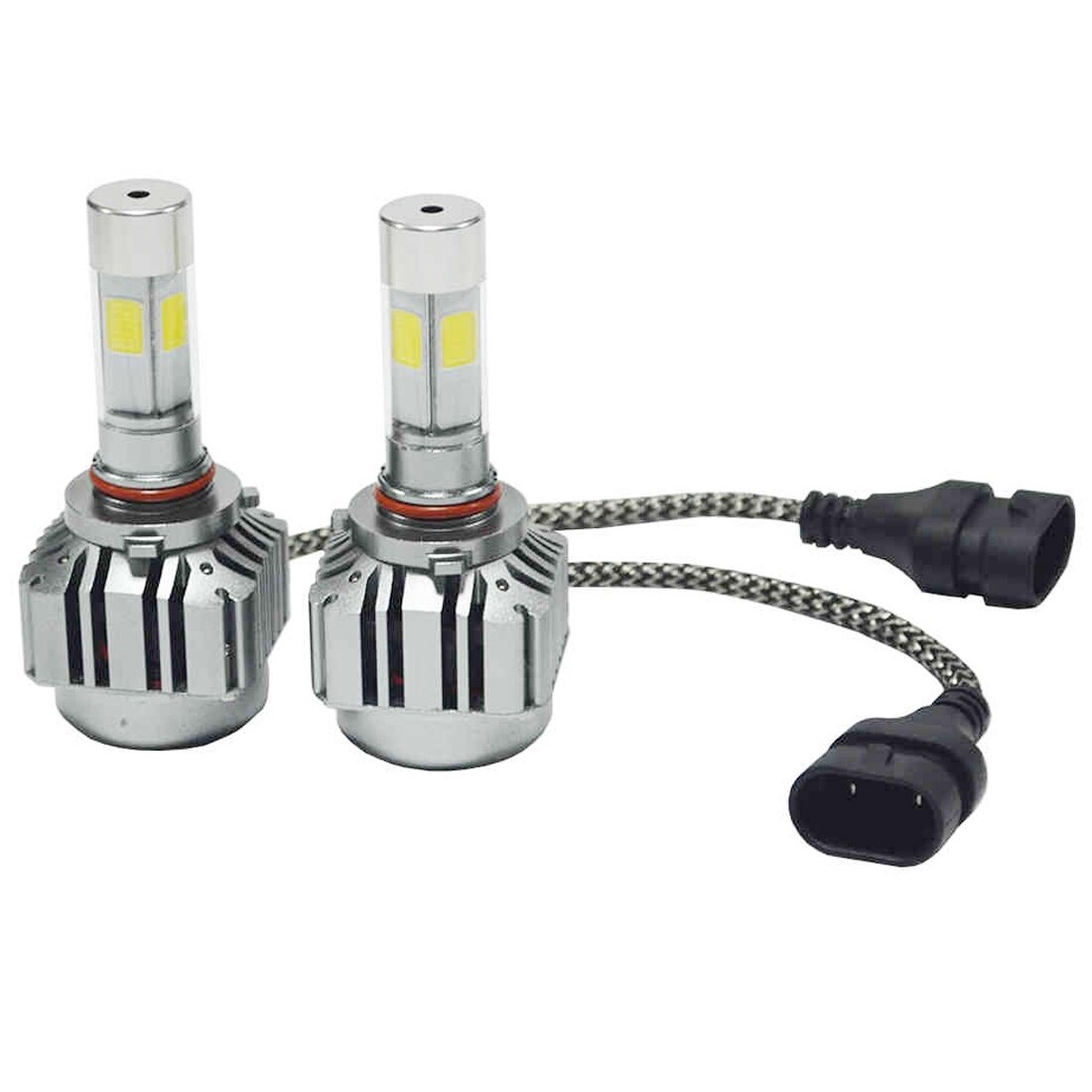 Led-ajovalot 9005 36W 4800LM 6000K  - 2Pakkaus Headlight Lamppuja