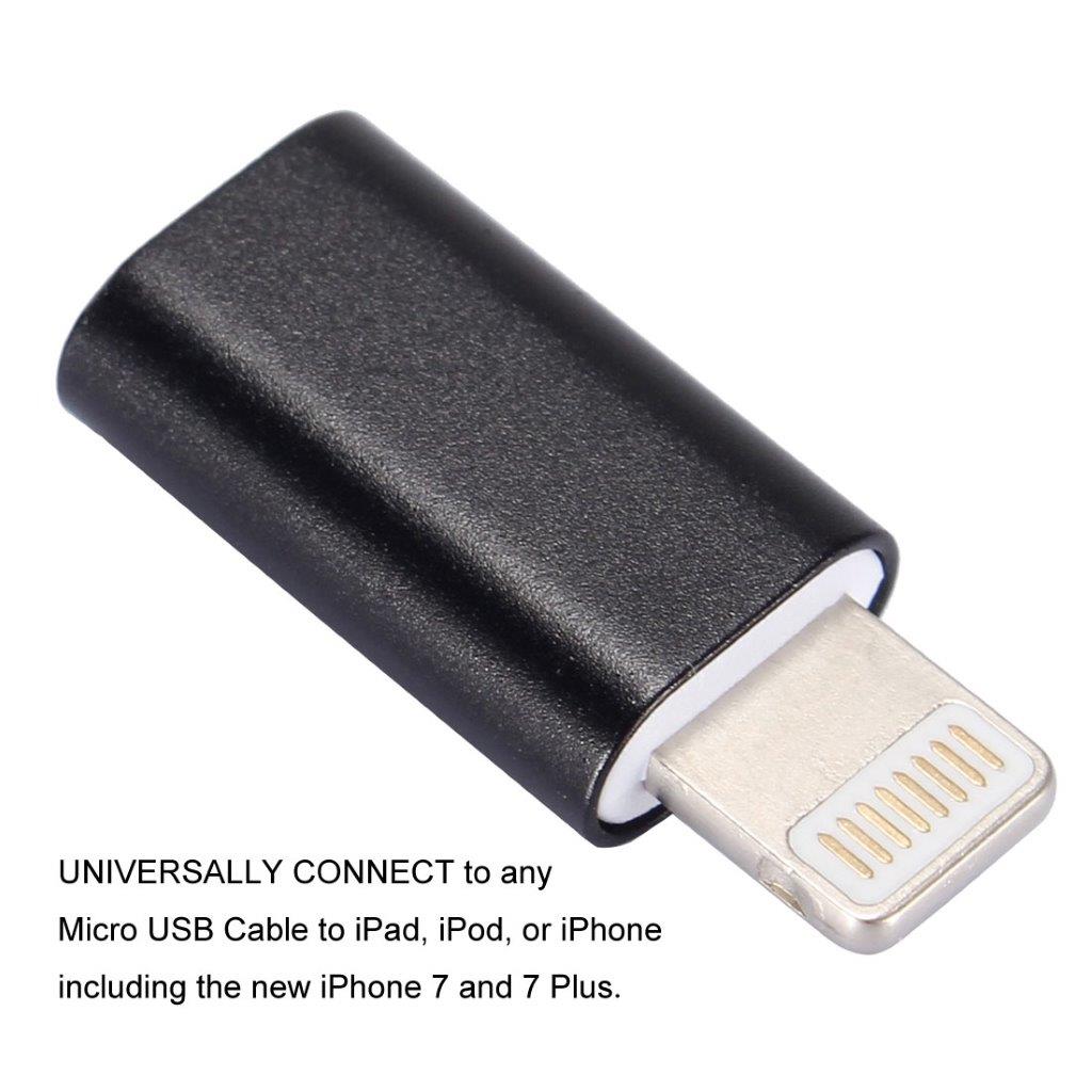 Adapteri Micro USB iPhone 8 / 7 & 6 & 5