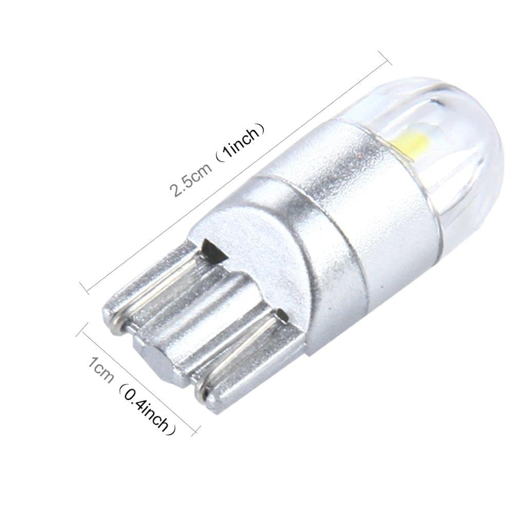 Lamppu LED T10 2W - 2Pack Pysäköintivalo / paikoitusvalo