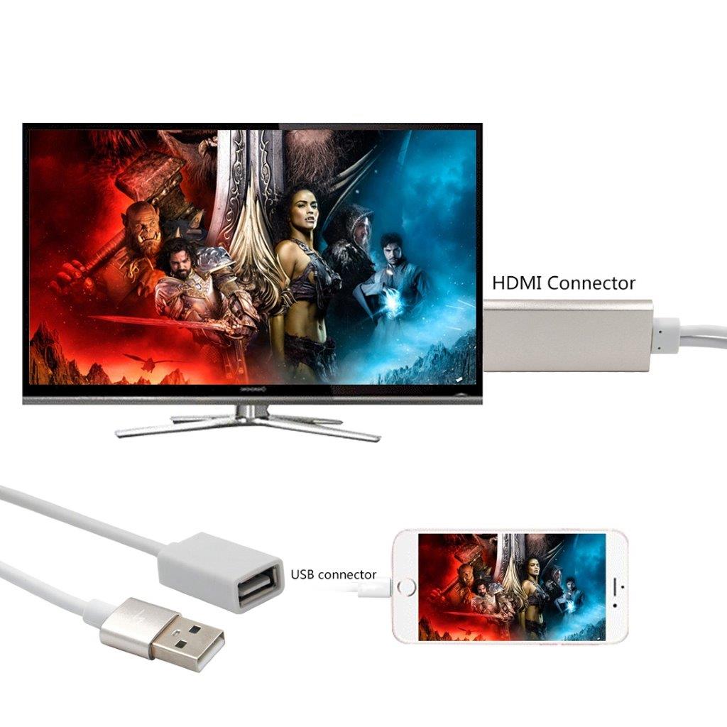HDMI TV AV Adapteri iPhone / iPad
