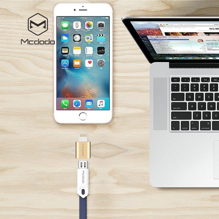 Adapteri Micro-usb iPhone latausliitäntään