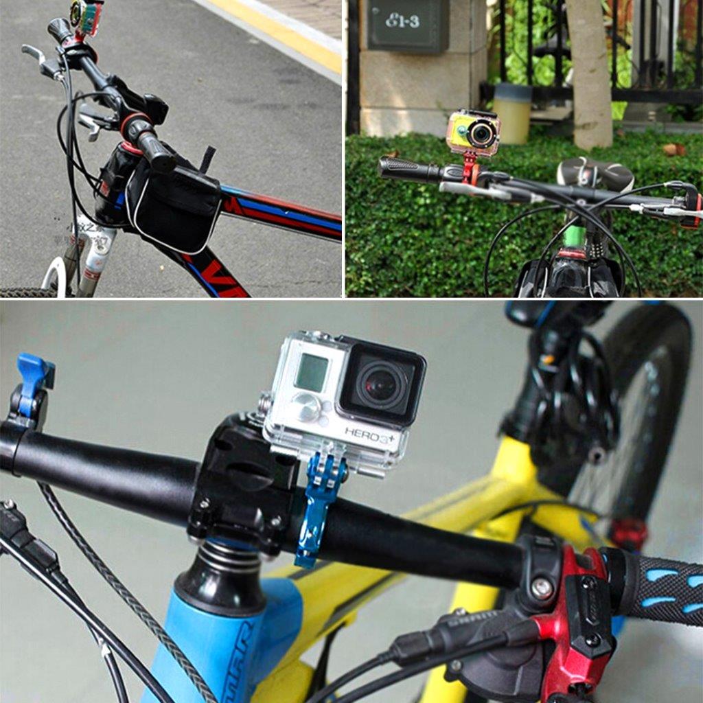 Pyöräkiinnike alumiinia GoPro HERO