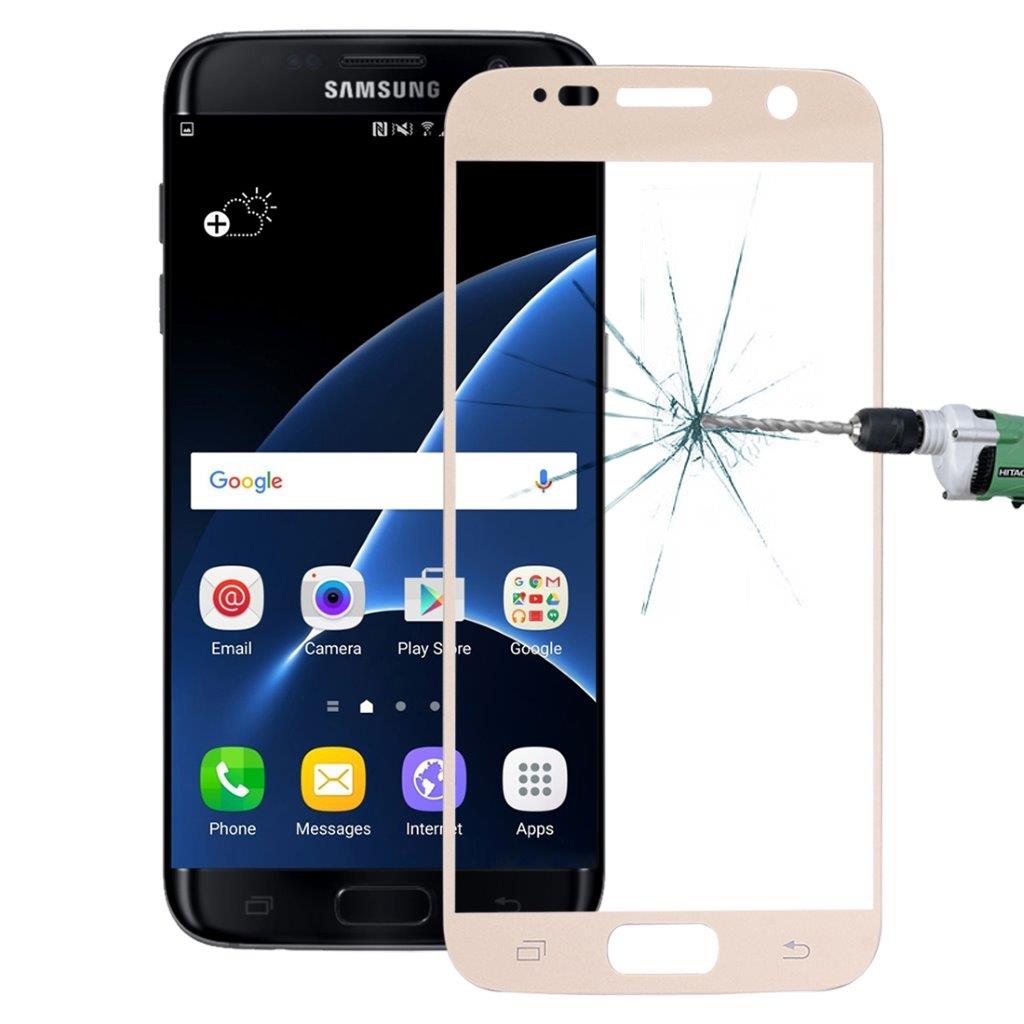 Näytönsuoja karkaistua lasia Samsung Galaxy S7 Kulta