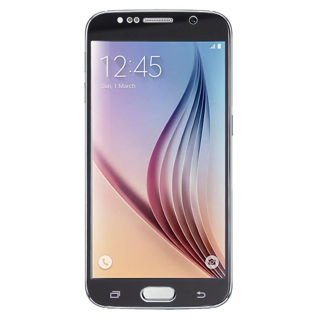 Näytönsuoja karkaistua lasia Samsung Galaxy S6 - Musta