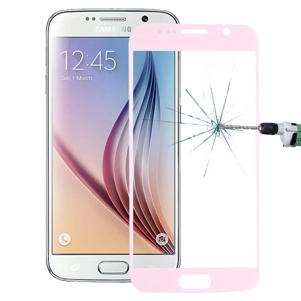 Karkaistu lasisuoja Samsung Galaxy S6 pinkki